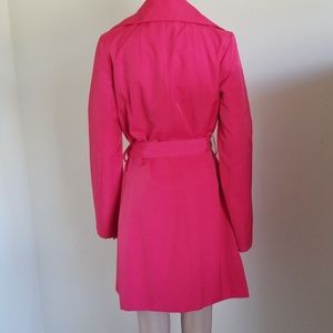 Black Rivet Jackets & Coats - Black Rivet pink trench coat with belt size M Black Rivet Jackets & Coats - Black Rivet pink trench coat with belt size M